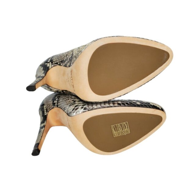 Jimmy Choo Snakeskin Stiletto Ankle Booties - Picture 4 of 6